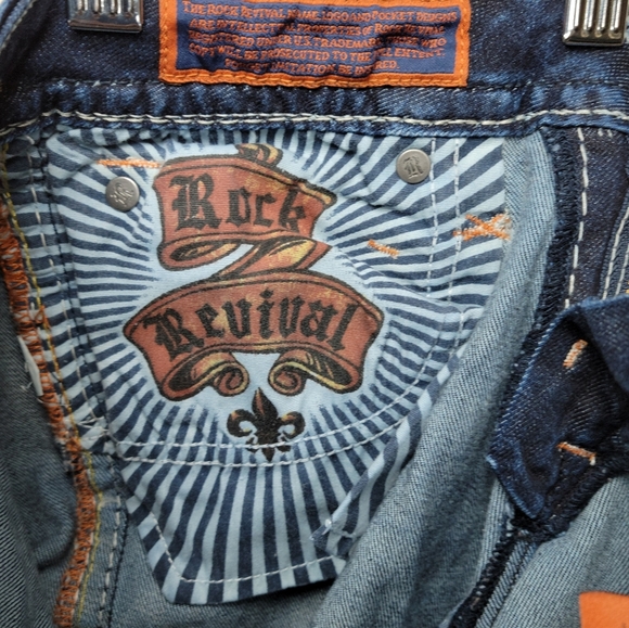 Rock Revival Johanna Bootcut Jeans Size 28 - Picture 5 of 11